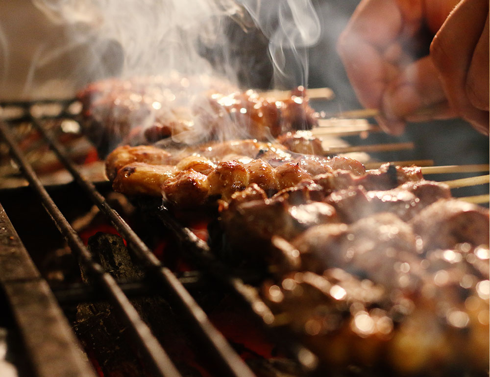 焼きシーン